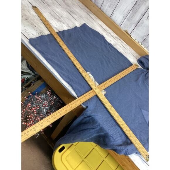 tropical y2k boho indie St John Bay Men Classic T-Shirt Size Small Blue - Picture 3 of 4